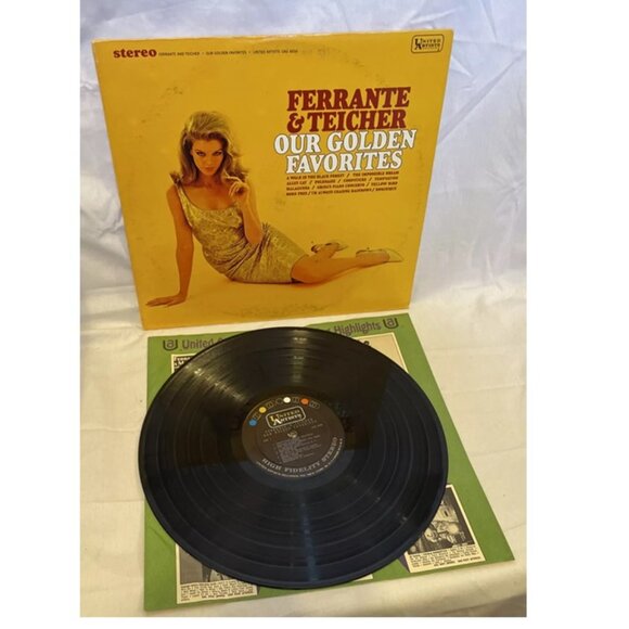 Ferrante & Teicher Our Golden Favorites (Vinyl, 1967) United Artists UAS 6556 VG - Picture 2 of 10